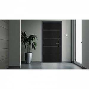 Дверь Nord Doors Амати А13 внутренняя комбинированная глухая левая 2060*880 мм slotex 1021 S. Изображение - 1