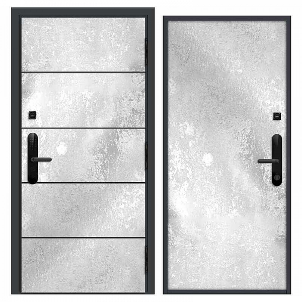 Дверь Nord Doors Амати А13 внутренняя комбинированная глухая правая 2060*980 мм slotex 1100 Y