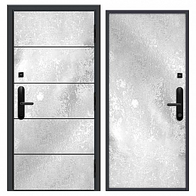 Дверь Nord Doors Амати А13 внутренняя комбинированная глухая правая 2060*880 мм slotex 1100 Y