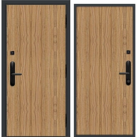 Дверь Nord Doors Амати А11 внутренняя комбинированная глухая правая 2060*980 мм slotex 3213 P