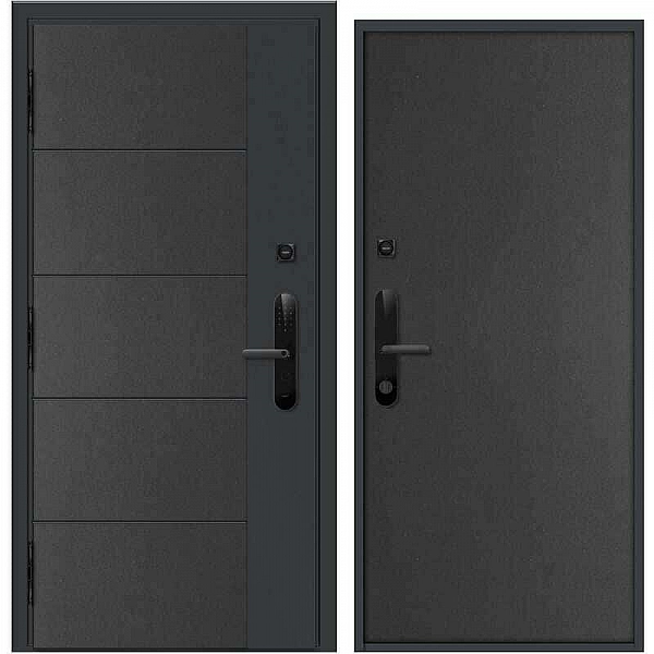 Дверь Nord Doors Амати внутренняя комбинированная глухая левая 2060*980 мм slotex 1020 6