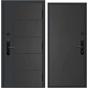 Дверь Nord Doors Амати внутренняя комбинированная глухая правая 2060*880 мм slotex 1020 6