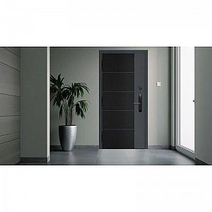 Дверь Nord Doors Амати внутренняя комбинированная глухая левая 2060*880 мм slotex 1021 S. Изображение - 1