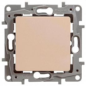 Выключатель проходной Legrand Etika 672305 1 клавиша слоновая кость