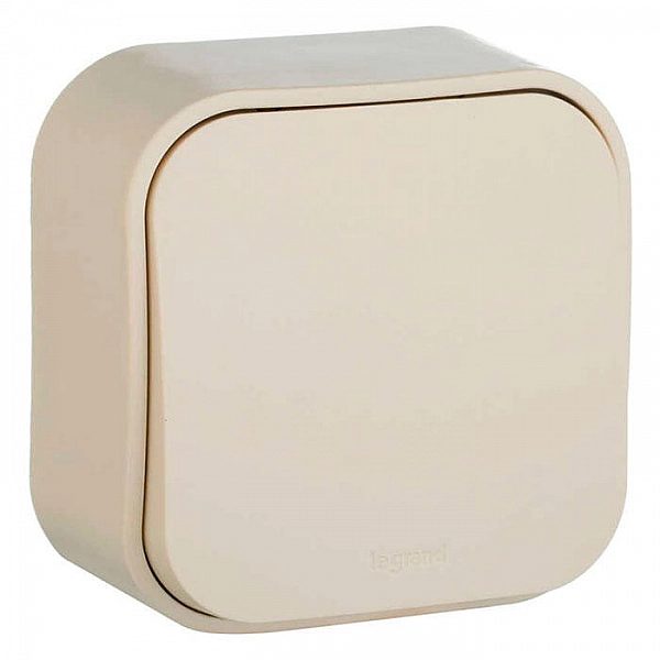 Выключатель Legrand Quteo 782230 1 клавиша слоновая кость