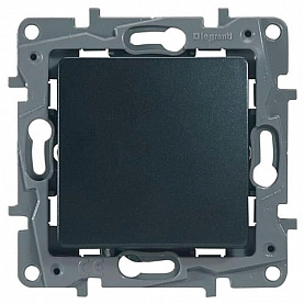 Выключатель перекрестный Legrand Etika 672609 1 клавиша антрацит