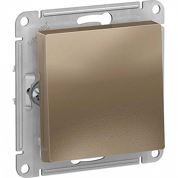Выключатель Systeme Electric AtlasDesign ATN000511 1 клавиша шампань