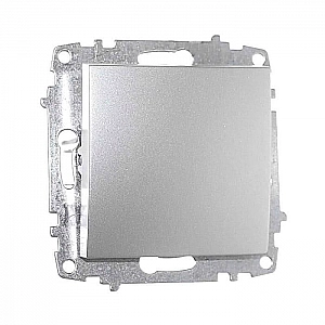 Выключатель EL-BI Zena-Vega 609-011000-200 1 клавиша серебро