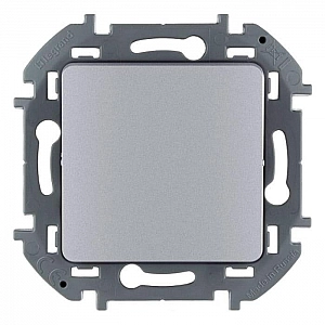Выключатель Legrand Inspiria 673692 без фиксации алюминий
