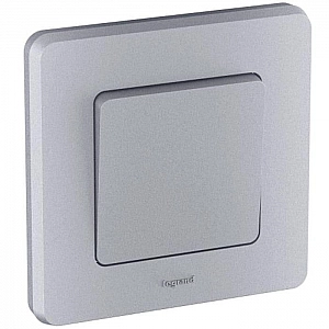 Выключатель Legrand Inspiria 673692 без фиксации алюминий. Изображение - 2