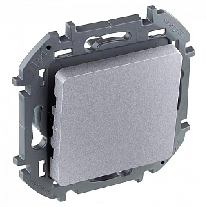 Выключатель Legrand Inspiria 673602 1 клавиша алюминий