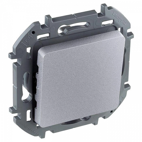 Выключатель Legrand Inspiria 673602 1 клавиша алюминий