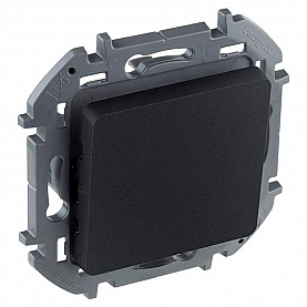 Выключатель проходной Legrand Inspiria 673653 1 клавиша антрацит