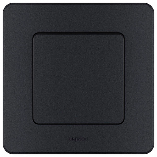 Выключатель проходной Legrand Inspiria 673653 1 клавиша антрацит