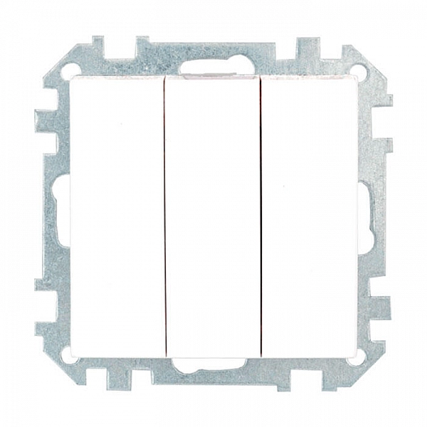 Выключатель Bylectrica Стиль С05 10-529 3 клавиши белый