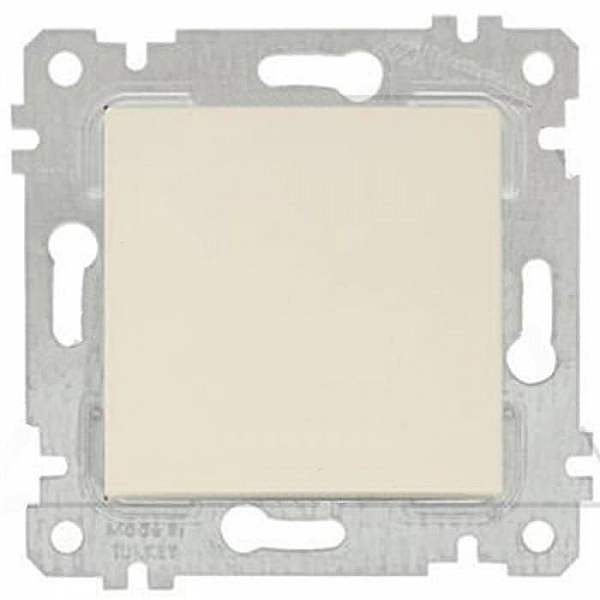 Выключатель Mutlusan Rita 2200 401 0102 1 клавиша слоновая кость