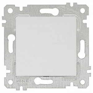 Выключатель Mutlusan Rita 2200 401 0101 1 клавиша белый