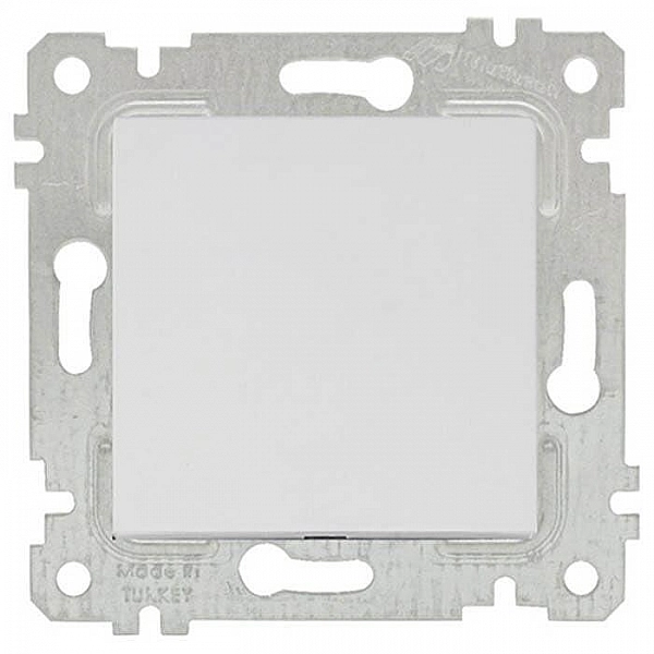 Выключатель Mutlusan Rita 2200 401 0101 1 клавиша белый