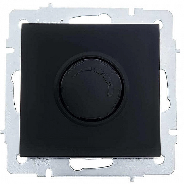 Диммер Lezard Vesna 742-4288-157 1000W чёрный бархат
