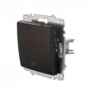 Выключатель перекрестный EL-BI Zena-Vega 609-014800-214 1 клавиша вантаблэк механизм