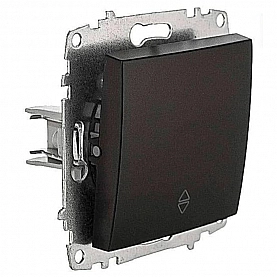 Выключатель проходной EL-BI Zena-Vega 609-014800-209 1 клавиша вантаблэк механизм