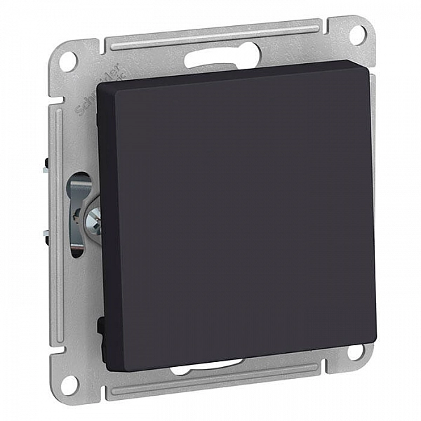 Выключатель Systeme Electric AtlasDesign ATN001011 1 клавиша карбон
