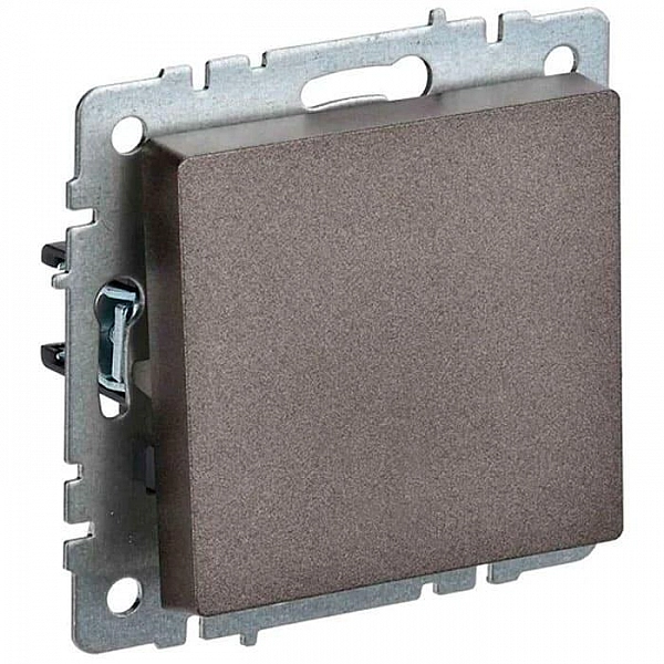 Выключатель IEK Brite ВС10-1-6-БрТБ 1 клавиша проходной темная бронза