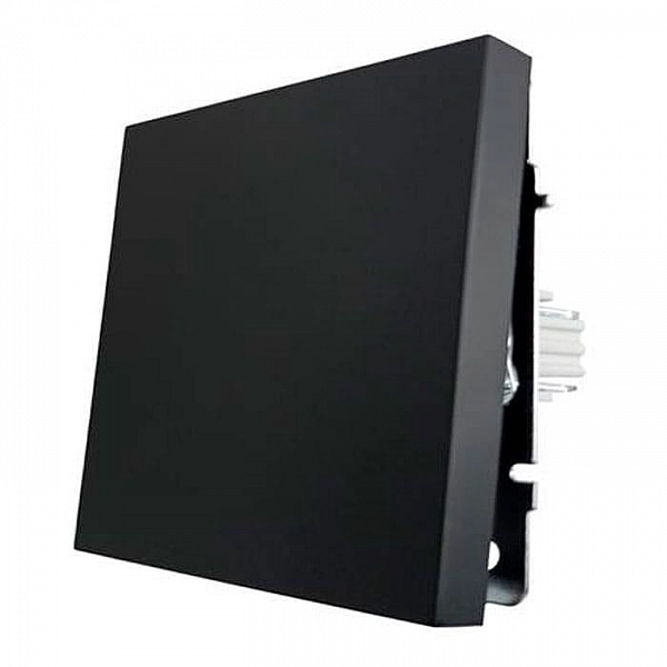 Выключатель Lezard Zima 704-4288-100QC 1 клавиша безвинтовой черный бархат