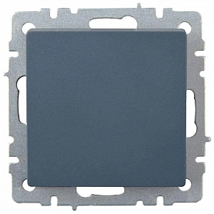 Выключатель IEK Brite ВС10-1-6-БрМ 1 клавиша проходной маренго. Изображение - 1