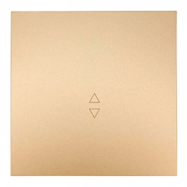 Выключатель проходной Lezard Zima 704-3688-105QC 1 клавиша безвинтовой золото