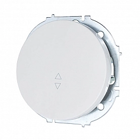 Выключатель проходной Lezard Osen 743-0288-105 1 клавиша белый. Изображение - 1