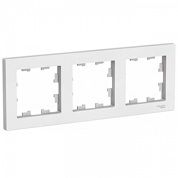 Рамка Systeme Electric AtlasDesign ATN000103 3 поста белый
