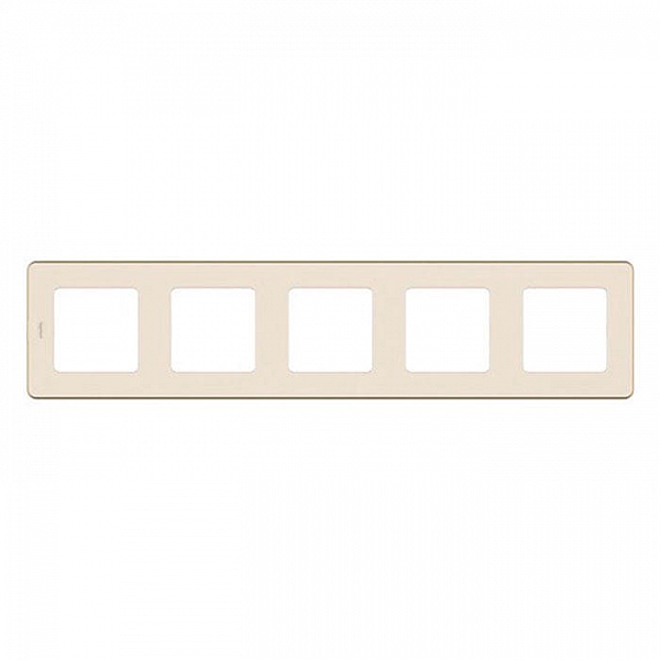 Рамка Legrand Inspiria 673971 5 постов слоновая кость
