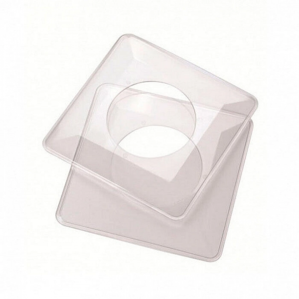 Рамка Свет накладная под выключатель прозрачная