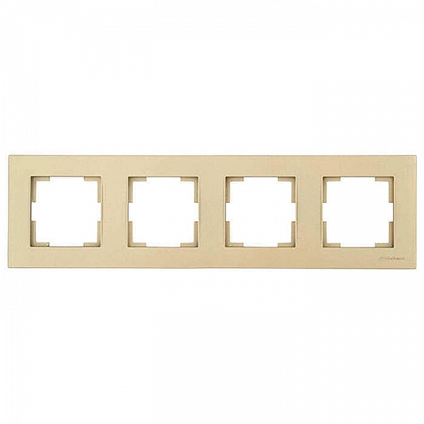 Рамка Mutlusan Rita 2220 800 1485 4 поста горизонтальна золото доре