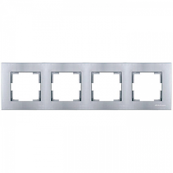 Рамка Mutlusan Rita 2220 800 1482 4 поста горизонтальный монтаж нержавеющая сталь