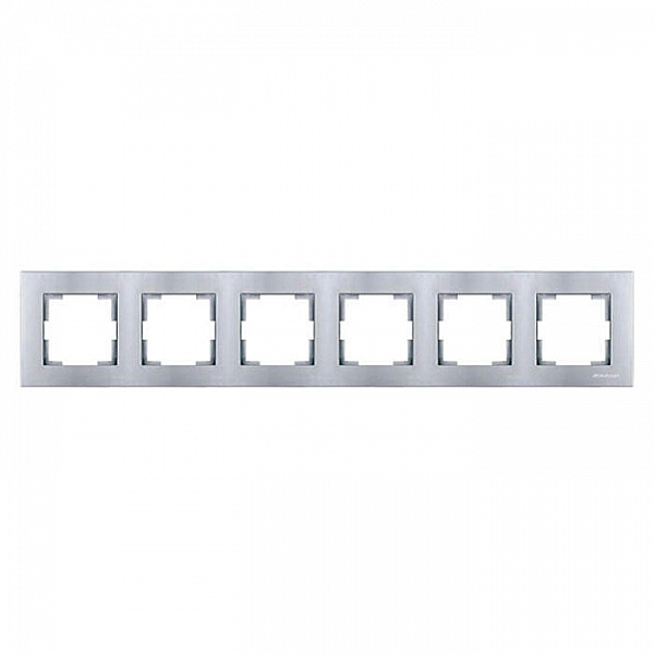 Рамка Mutlusan Rita 2220 800 1682 6 постов горизонтальный монтаж нержавеющая сталь