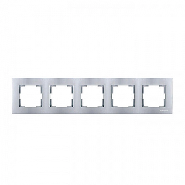 Рамка Mutlusan Rita 2220 800 1582 5 постов горизонтальный монтаж нержавеющая сталь