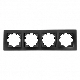 Рамка EL-BI Vega 510-014800-228 4 поста вантаблэк