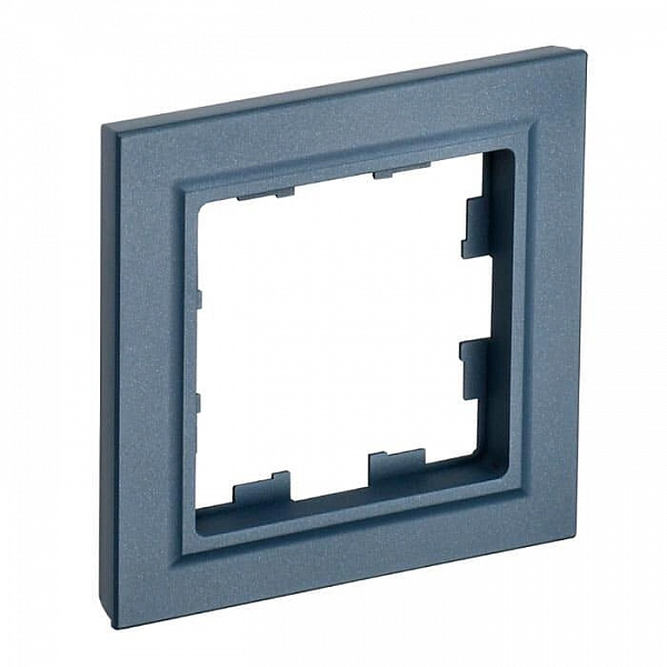 Рамка IEK Brite РУ-1-БрМ 1 пост маренго