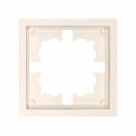 Рамка Lezard Zima 704-9000-146 1 пост слоновая кость