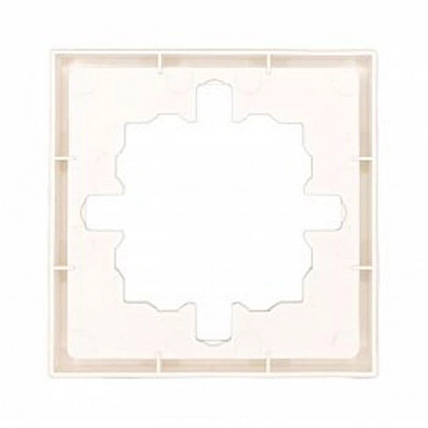 Рамка Lezard Zima 704-9000-146 1 пост слоновая кость