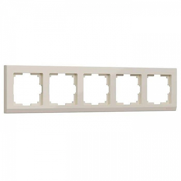 Рамка Lezard Zima 704-9000-150 5 постов слоновая кость