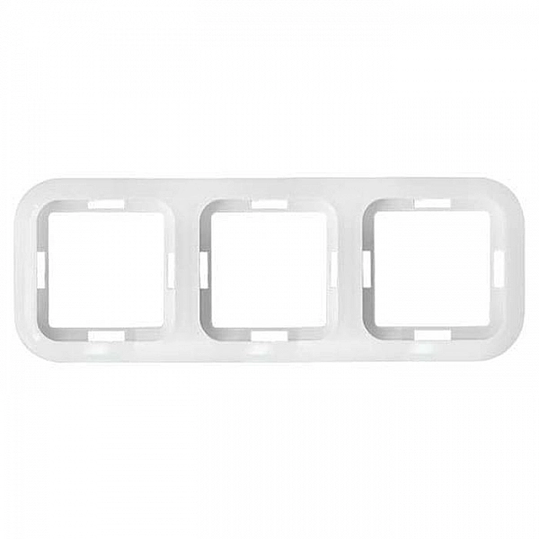Рамка Bylectrica Гармония 01БМ.735212.049 3 поста белый