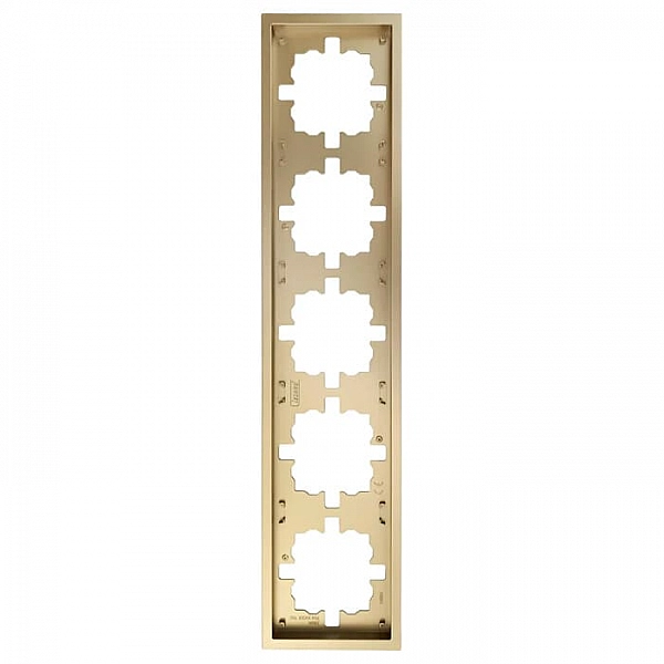 Рамка Lezard Zima 704-3600-150 5 постов золото