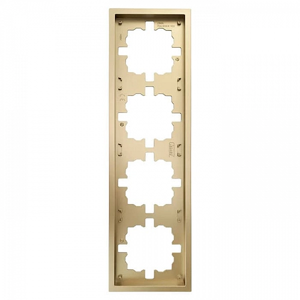 Рамка Lezard Zima 704-3600-149 4 поста золото