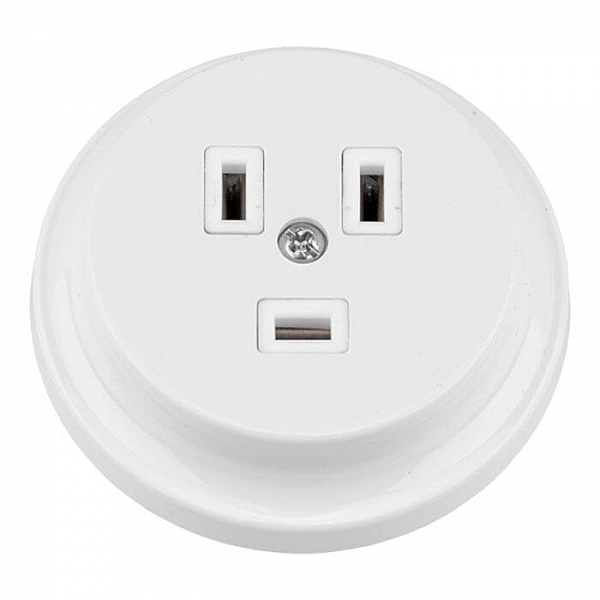 Розетка к электроплите Bylectrica РС32-076 с заземлением скрытой установки (подходит вилка В32-071)