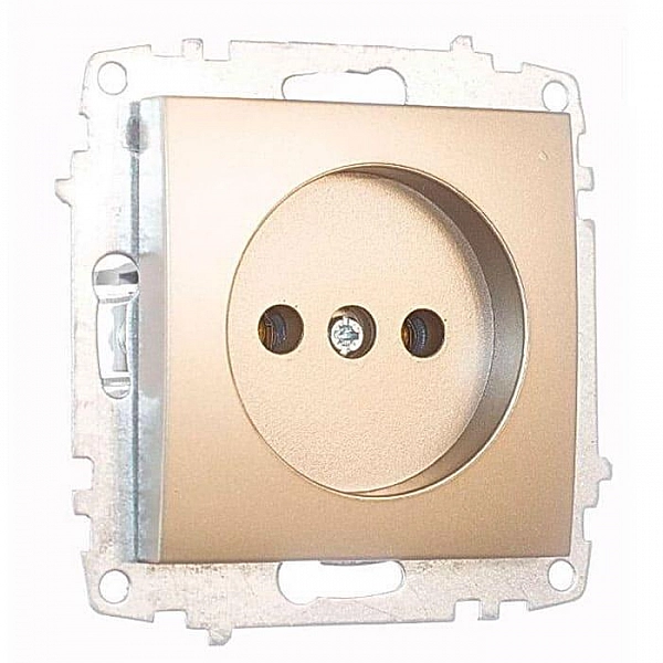 Розетка EL-BI Zena 609-011400-215 без заземления титан
