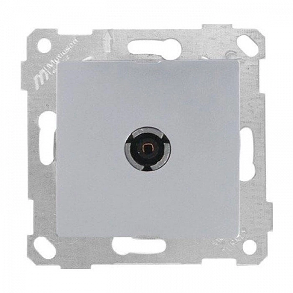 Розетка TV Mutlusan Rita 2200 171 0182 оконечная нержавеющая сталь