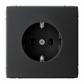Розетка Systeme Electric ArtGallery GAL001043 с заземлением 16А карбон